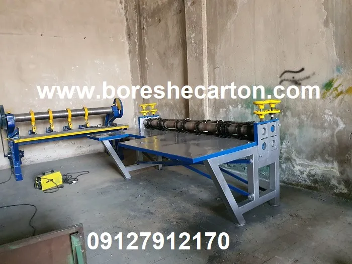 دستگاه خط کش و برش کارتن